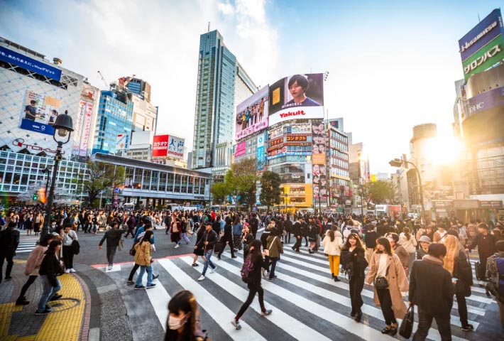 Thu đô Tokyo là thành phố vùng Kanto có mức lương cơ bản ở Nhật cao