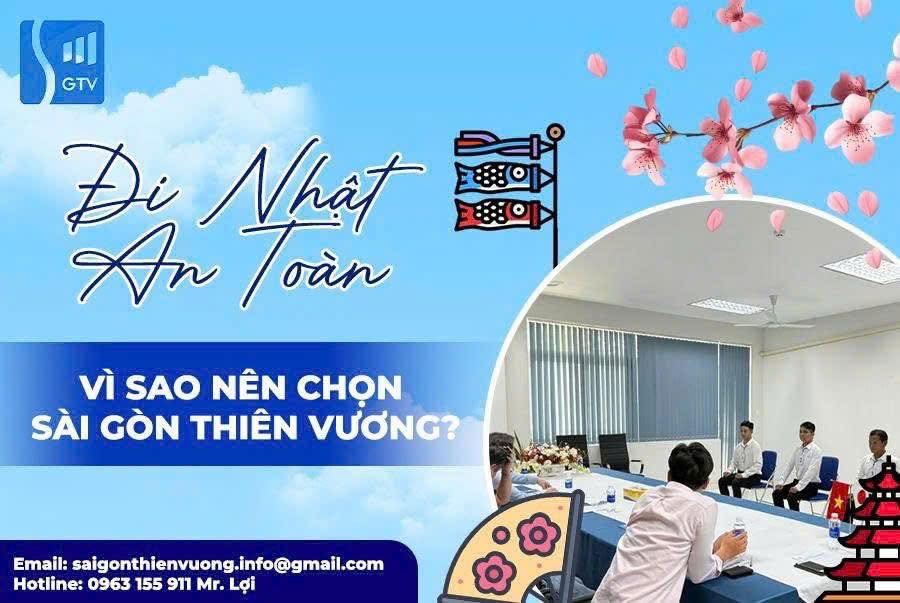 Đi Nhật cùng Sài Gòn Thiên Vương